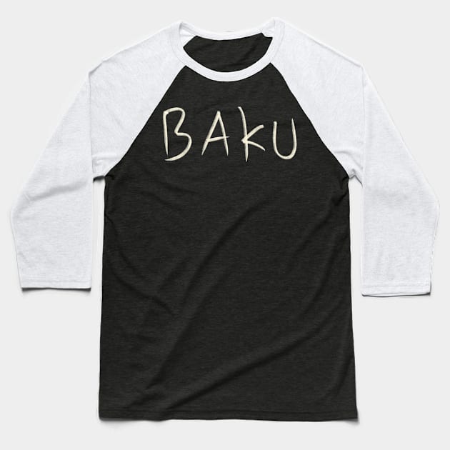 Baku Baseball T-Shirt by Saestu Mbathi